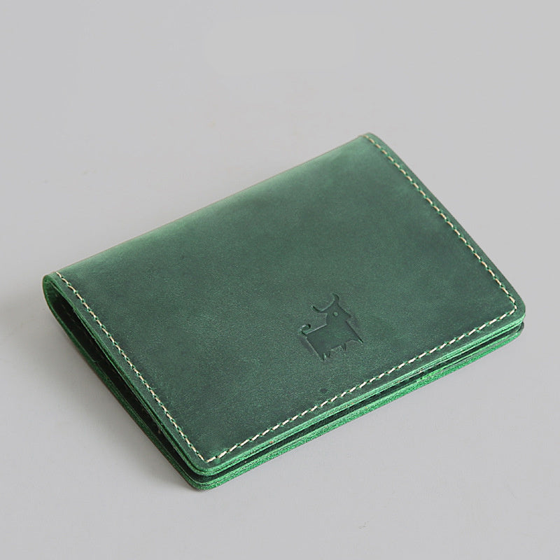 Men's Soft leather Casual Business Wallet