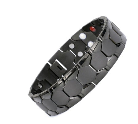 Health Energy 4 In 1 Bracelet Magnetic Titanium Bio Energy Arthritis Twisted Healthy Magnetic Bracelet For Men