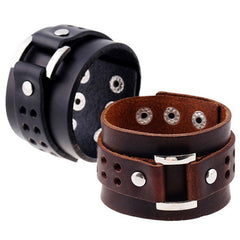 Retro Leather Old Cowhide Bracelet For Men