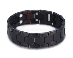 Health Energy 4 In 1 Bracelet Magnetic Titanium Bio Energy Arthritis Twisted Healthy Magnetic Bracelet For Men