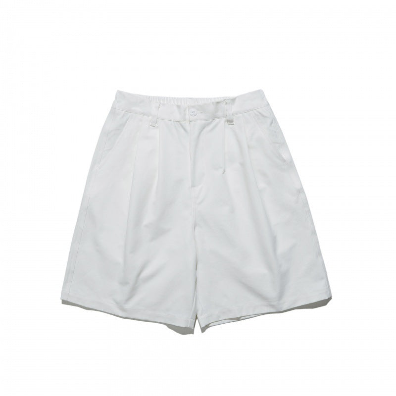 Loose Straight Drooping Suit Shorts Fashion