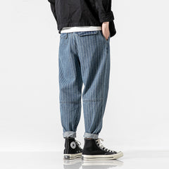 Japanese Style Large Size Men's Jeans