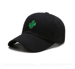 Cactus Embroidery Cartoon Pattern Baseball Cap For Men