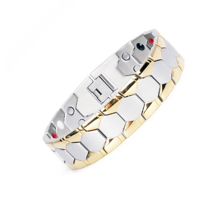 Health Energy 4 In 1 Bracelet Magnetic Titanium Bio Energy Arthritis Twisted Healthy Magnetic Bracelet For Men