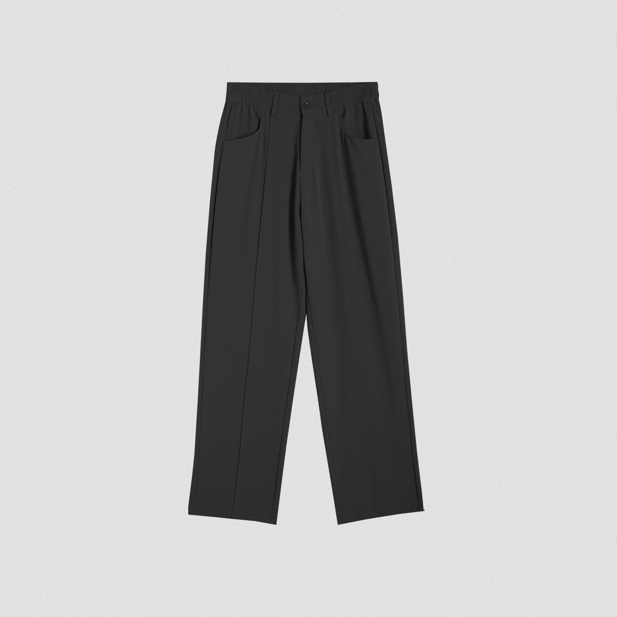 Trendy Solid Color Casual Pants Men