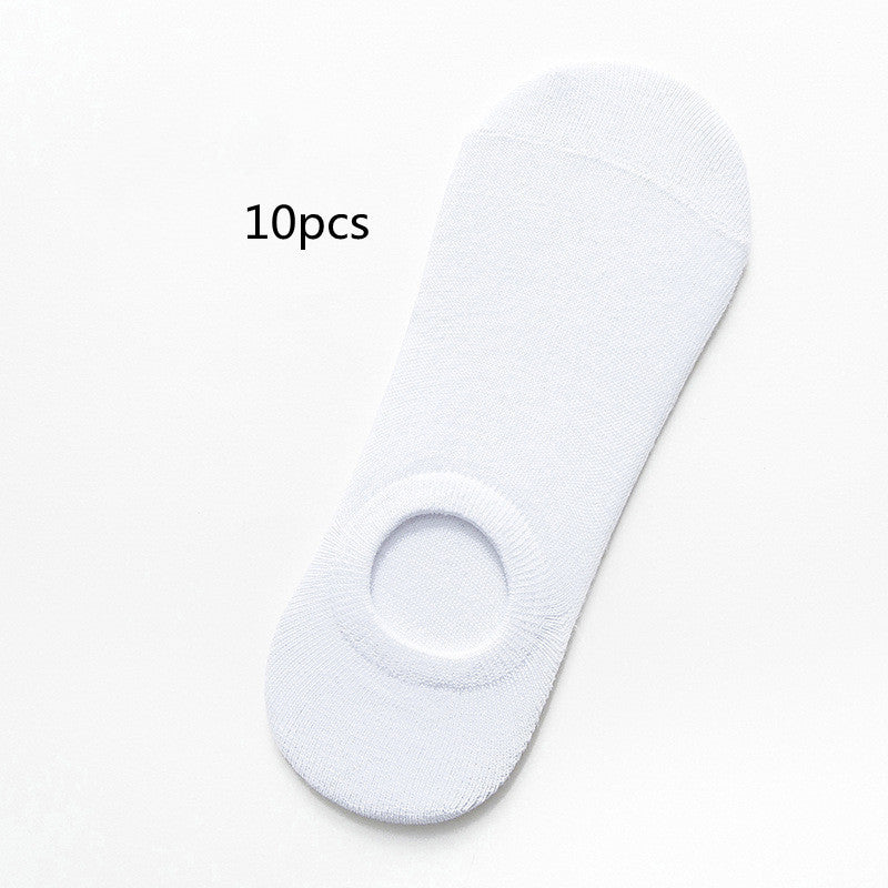 Men's Anti-Friction Absorbent Toe Socks Spring Invisible Socks