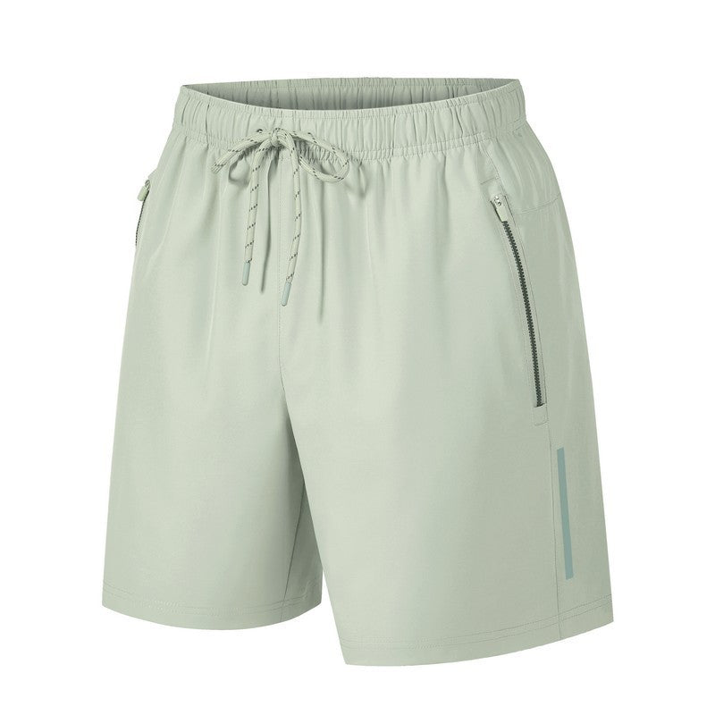 Fashion Personality Men's Ice Silk Beach Pants
