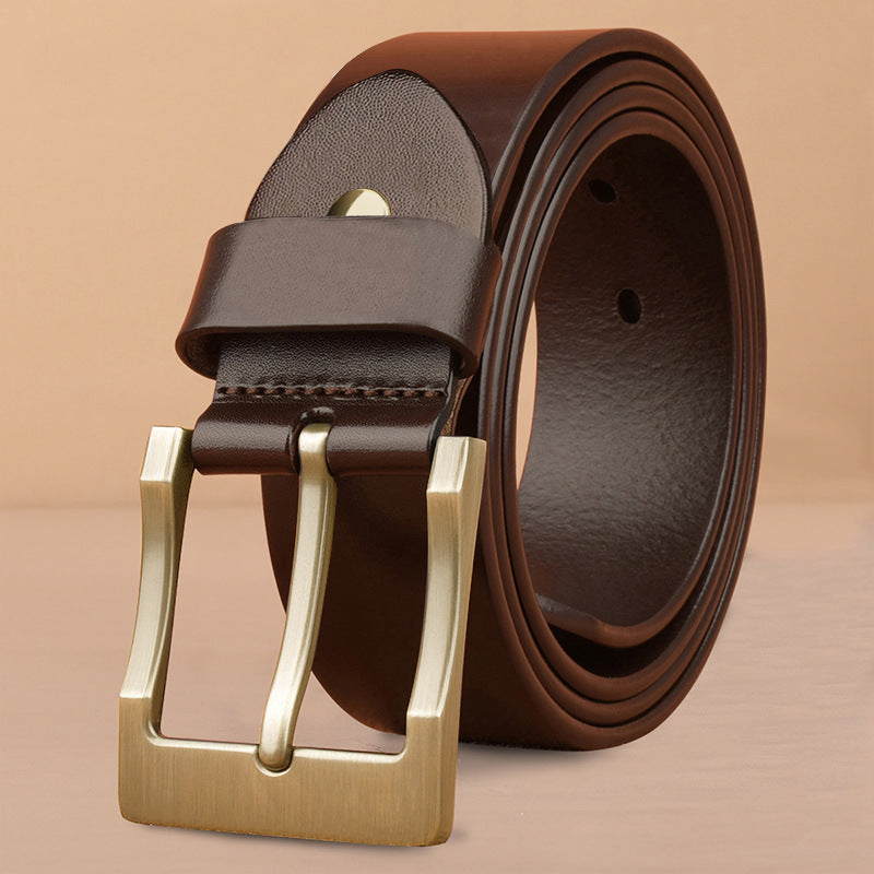 Men's Belt Pin Buckle Business Casual Simple