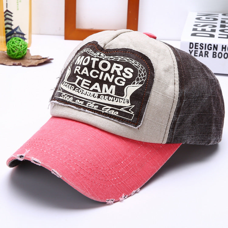 Speedway Racing Cap – Embroidered Motorsport Team Hat