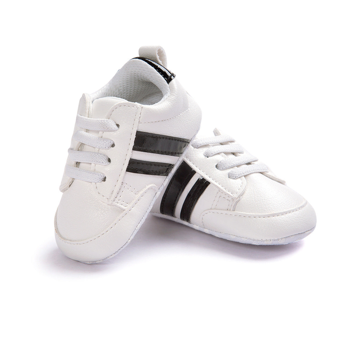 Baby Boy  Moccasins Shoes Infant PU Leather Non-slip Soft Newborn Sneakers