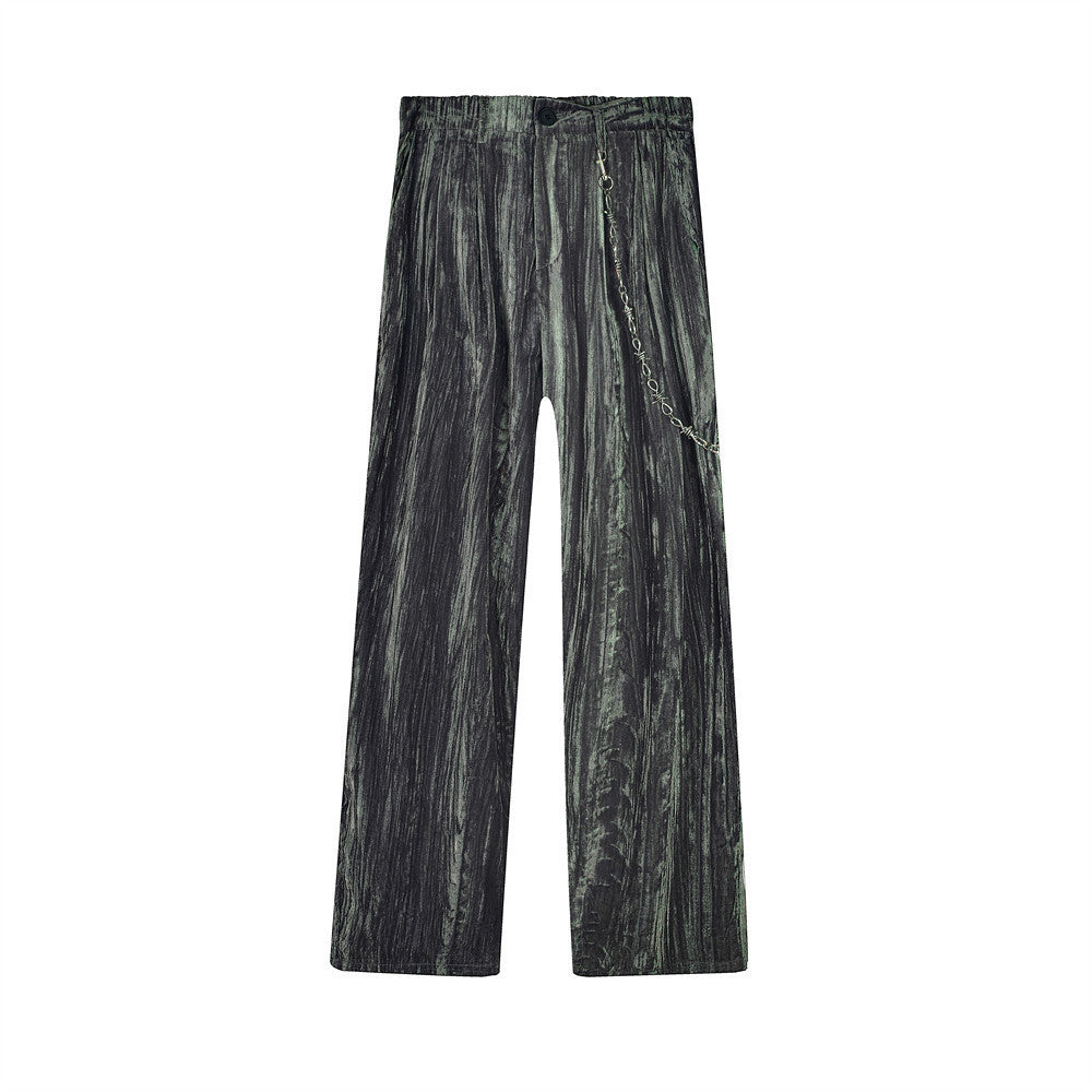 Velvet Gradient Casual Pants For Men