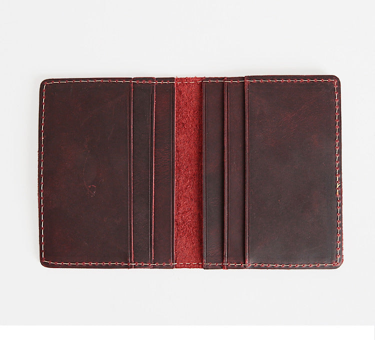 Men's Soft leather Casual Business Wallet