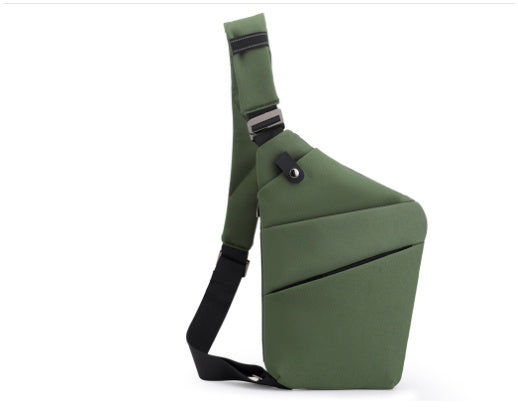 Canvas Chest Bags For Men Across One Shoulder