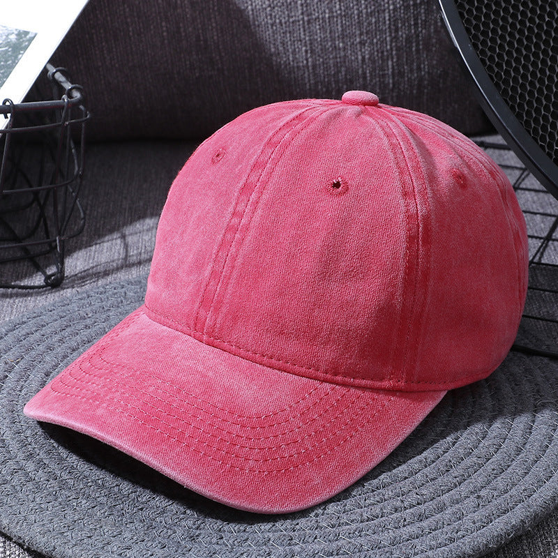Plain Baseball Cap For Men And Women Outdoor Distressed Sun Hat