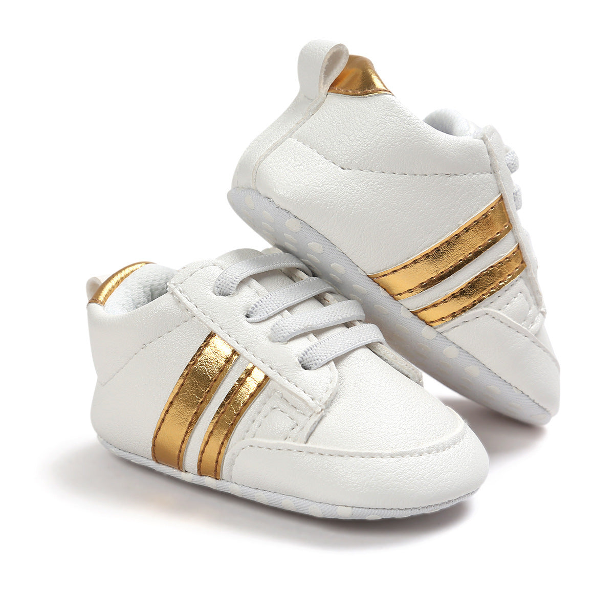 Baby Boy  Moccasins Shoes Infant PU Leather Non-slip Soft Newborn Sneakers