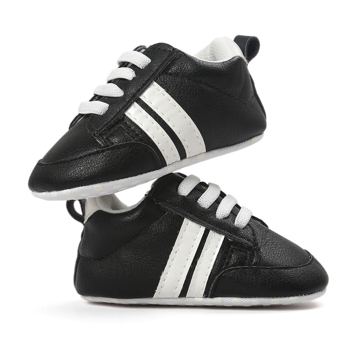 Baby Boy  Moccasins Shoes Infant PU Leather Non-slip Soft Newborn Sneakers