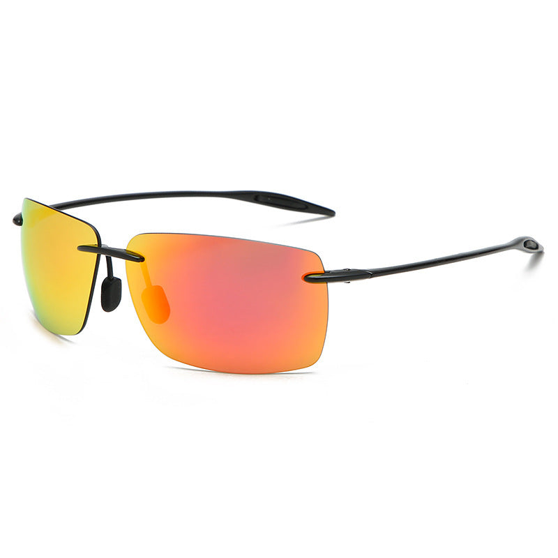 Light Rimless Sunglasses For Men