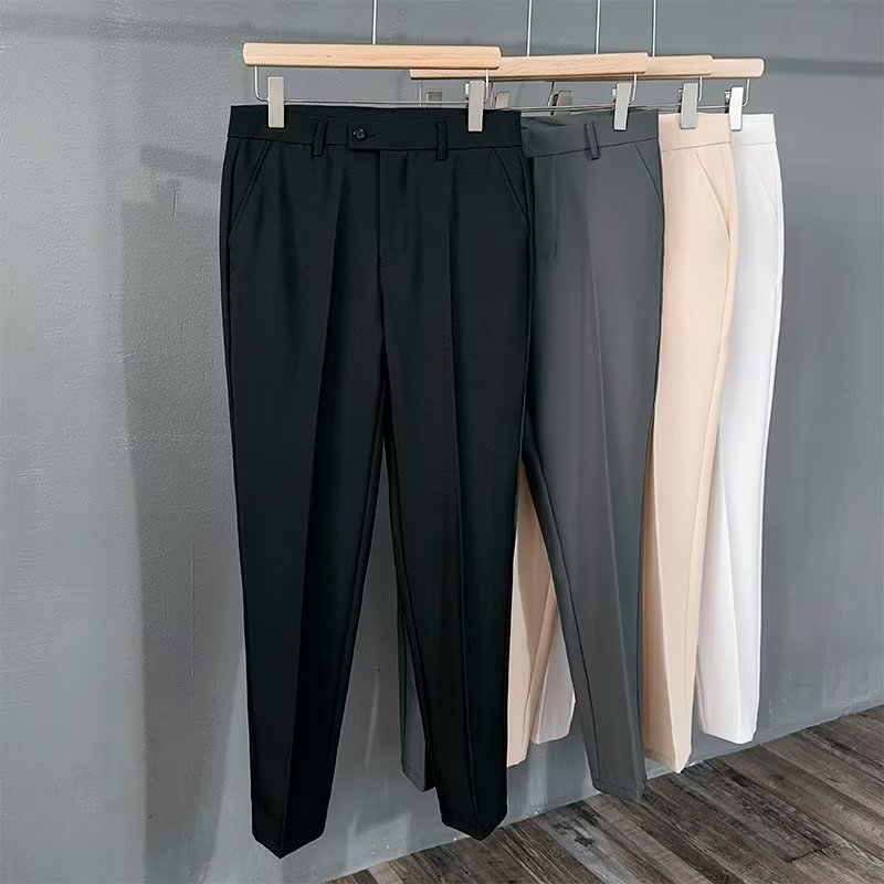Men's Spring Summer Business Casual Pants