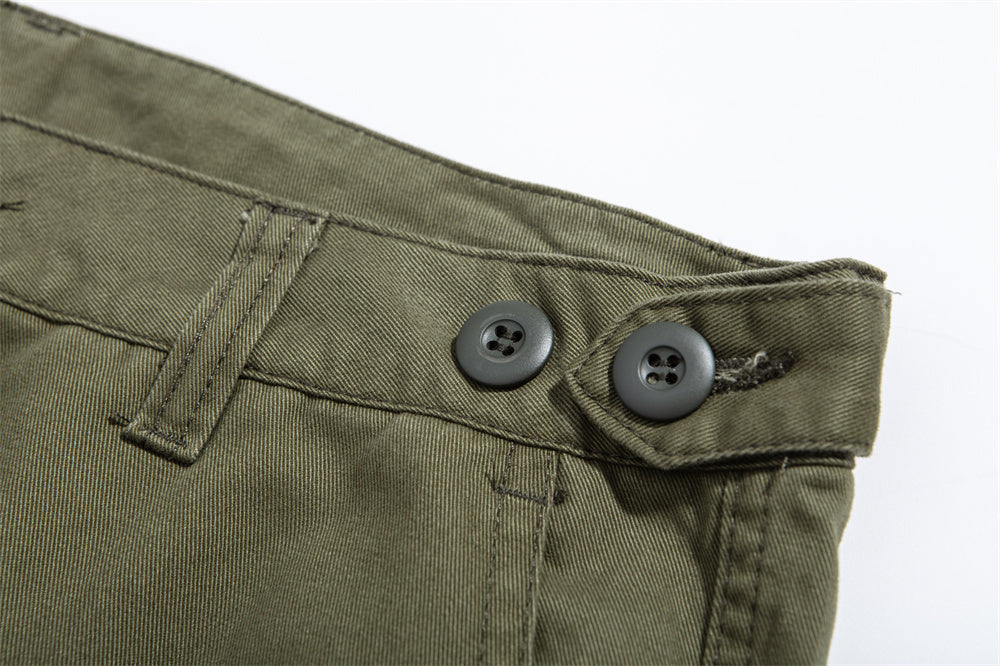 Fashion Pleated Casual Working Pants Men