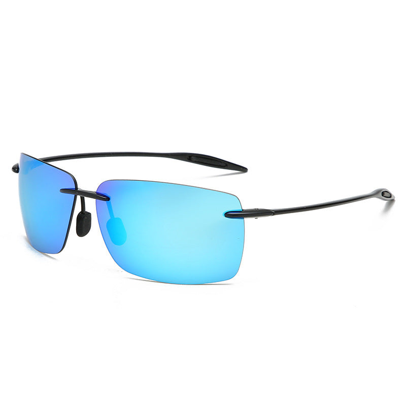Light Rimless Sunglasses For Men