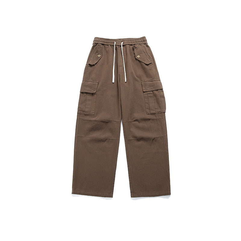Elastic Waist Casual Pants For Men