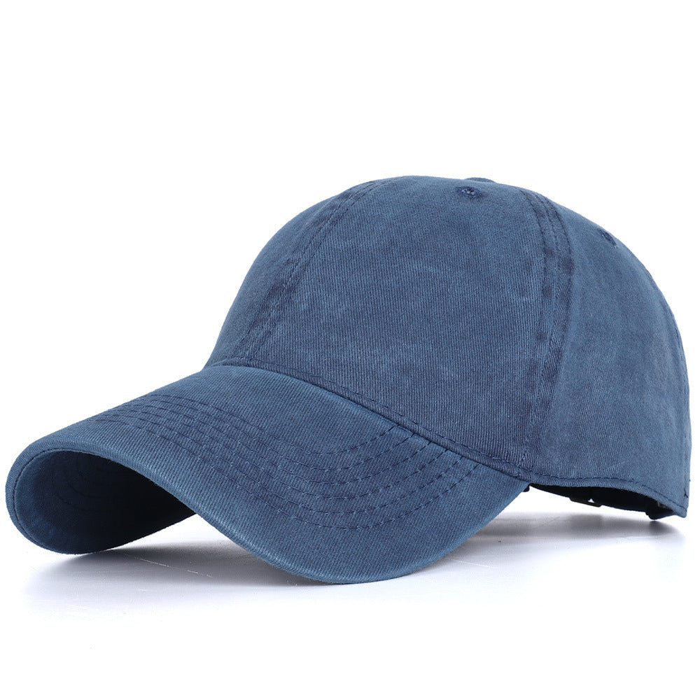 Plain Baseball Cap For Men And Women Outdoor Distressed Sun Hat