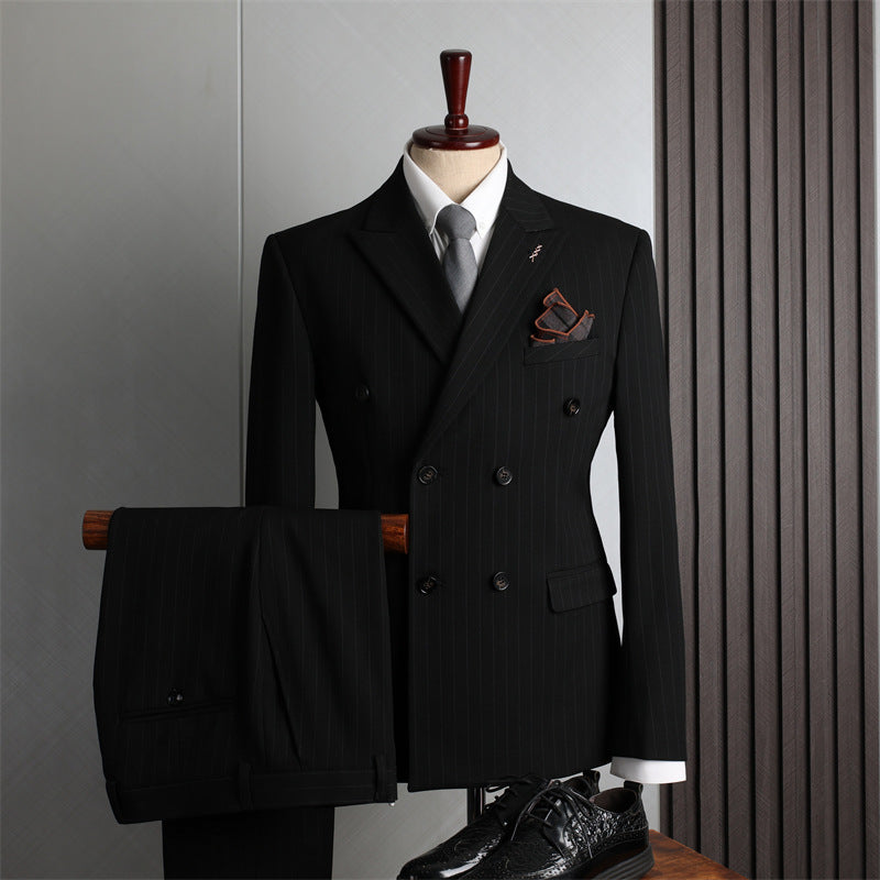 Double Breasted Men's Suit