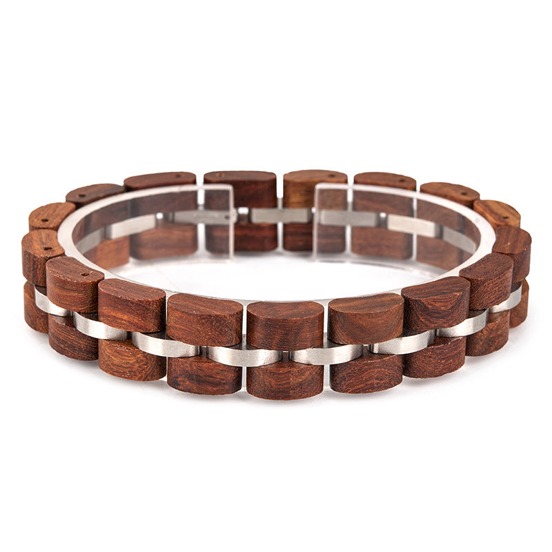 Trendy Retro Wooden Bracelet For Men