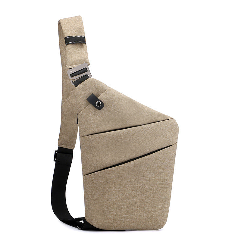Canvas Chest Bags For Men Across One Shoulder