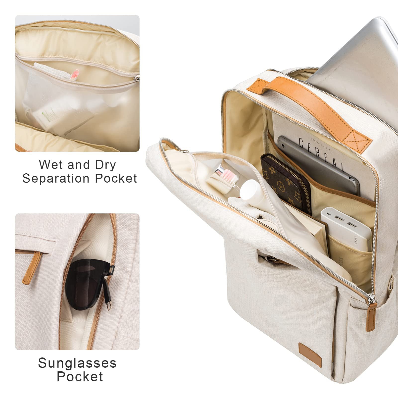 New Backpack Multifunctional Computer Travel Bag For Men With USB