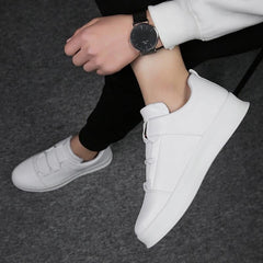 Men’s Spring Leather Loafers – Slip-On Casual Shoes