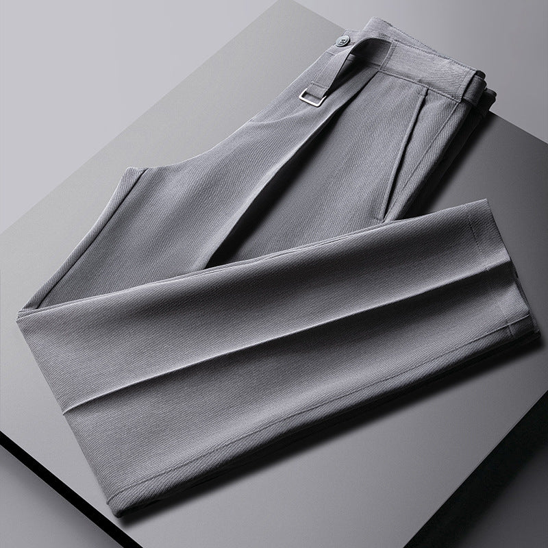 Men's Slim Fit Business Casual Suit Pants