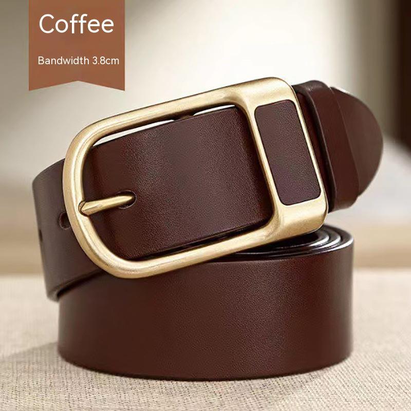 Men's Business Casual Retro Pin Buckle Belt