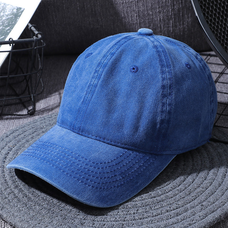 Plain Baseball Cap For Men And Women Outdoor Distressed Sun Hat