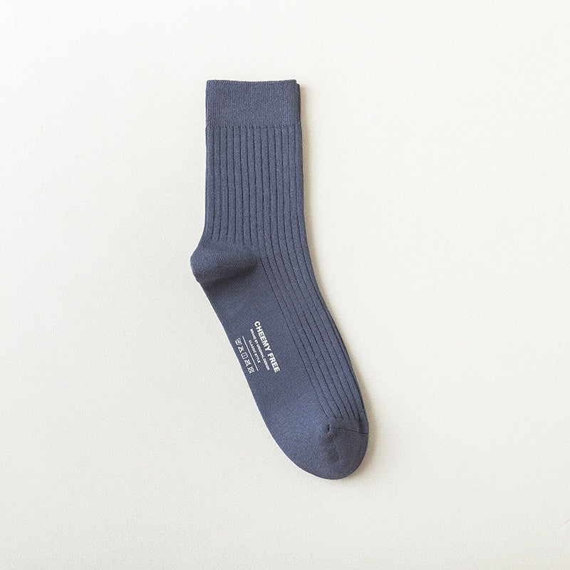 Australian Cotton Double Needle Socks Men's Business Socks
