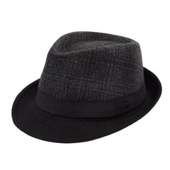 Autumn And Spring Men's Woolen Top Hat