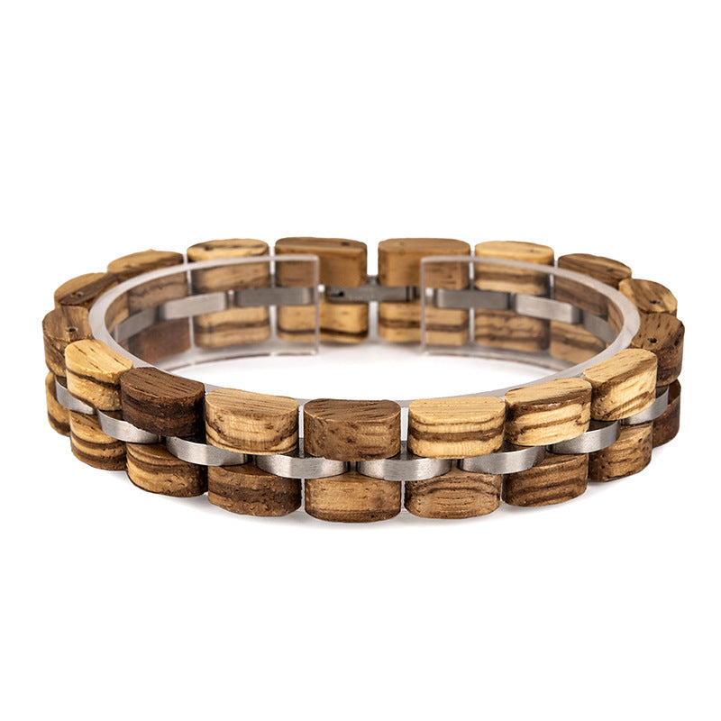 Trendy Retro Wooden Bracelet For Men