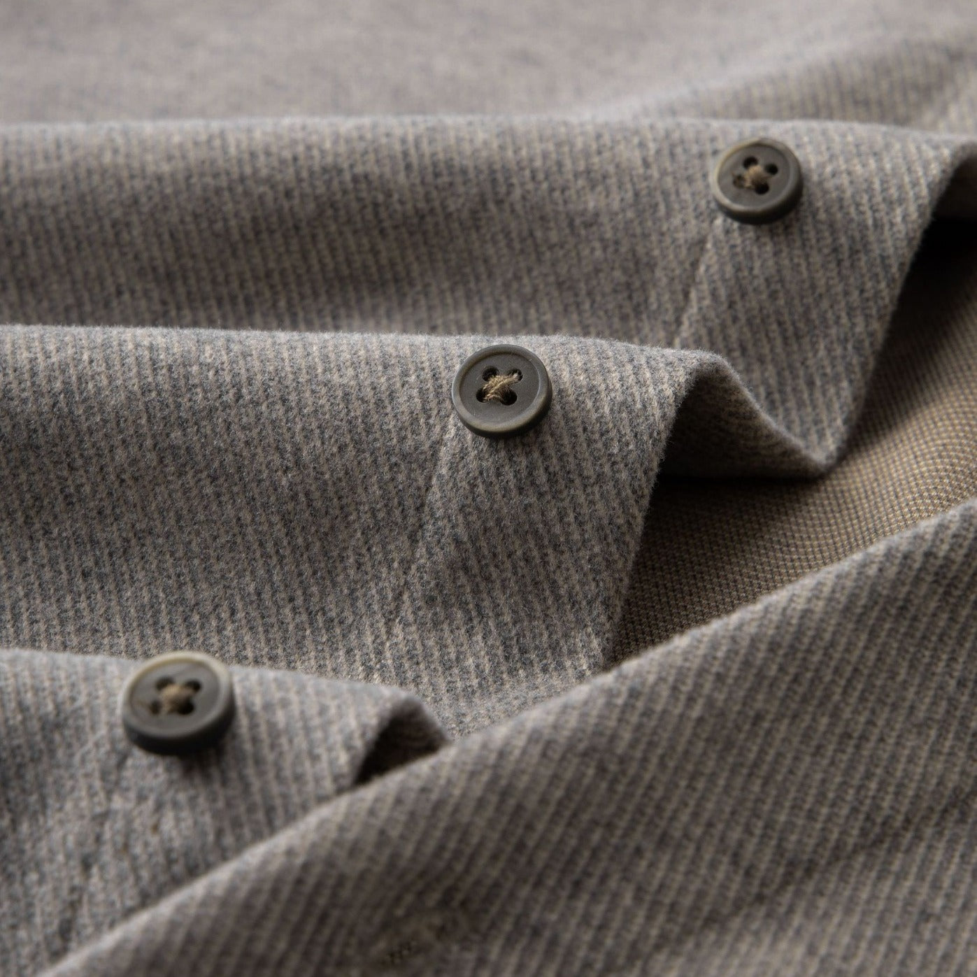 Thick Warm Woolen Long-Sleeved Shirt For Men