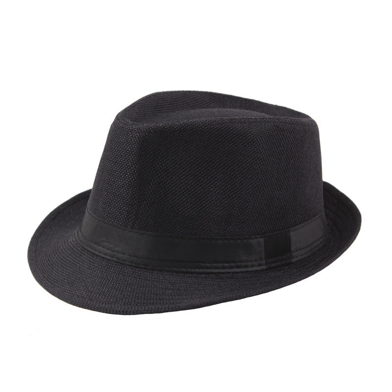 Fashion Personality Linen Top Hat For Men
