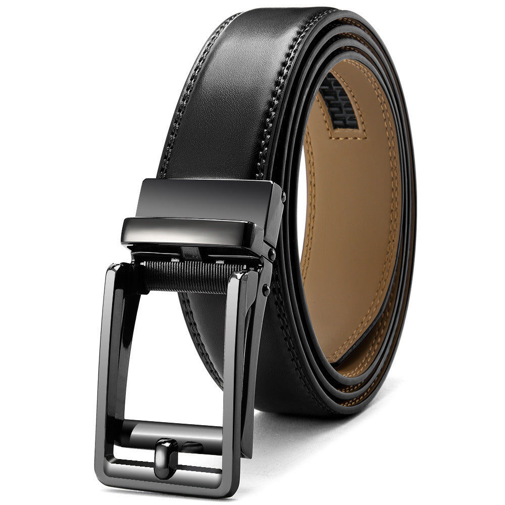 Anti-pull Alloy Automatic Buckle Belt For Men