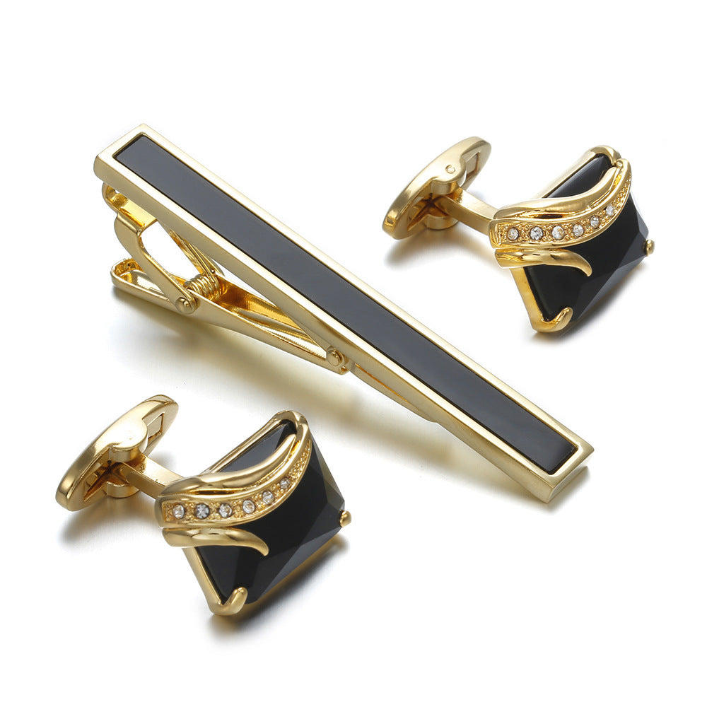 Fashion Gentleman Tie Clip High Quality Cufflinks