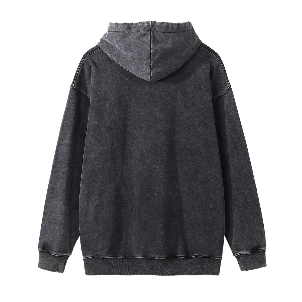 Fashion Personality Printed Hoodie Men