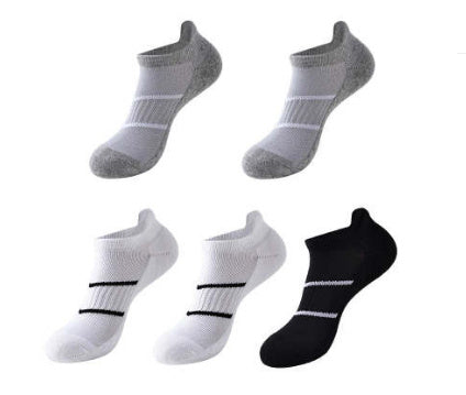 Men's Towel Bottom Running Sports Socks