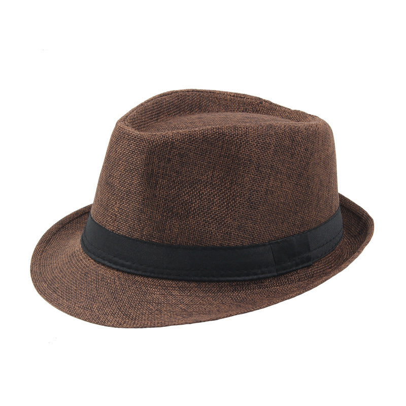 Fashion Personality Linen Top Hat For Men