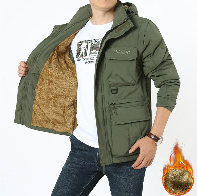 Men's Explosive Jacket Outdoor Mountaineering Sportswear