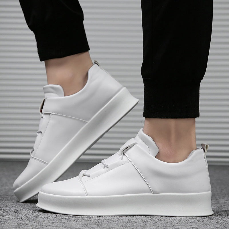 Men’s Spring Leather Loafers – Slip-On Casual Shoes