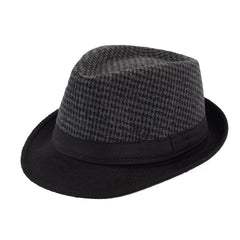 Autumn And Spring Men's Woolen Top Hat