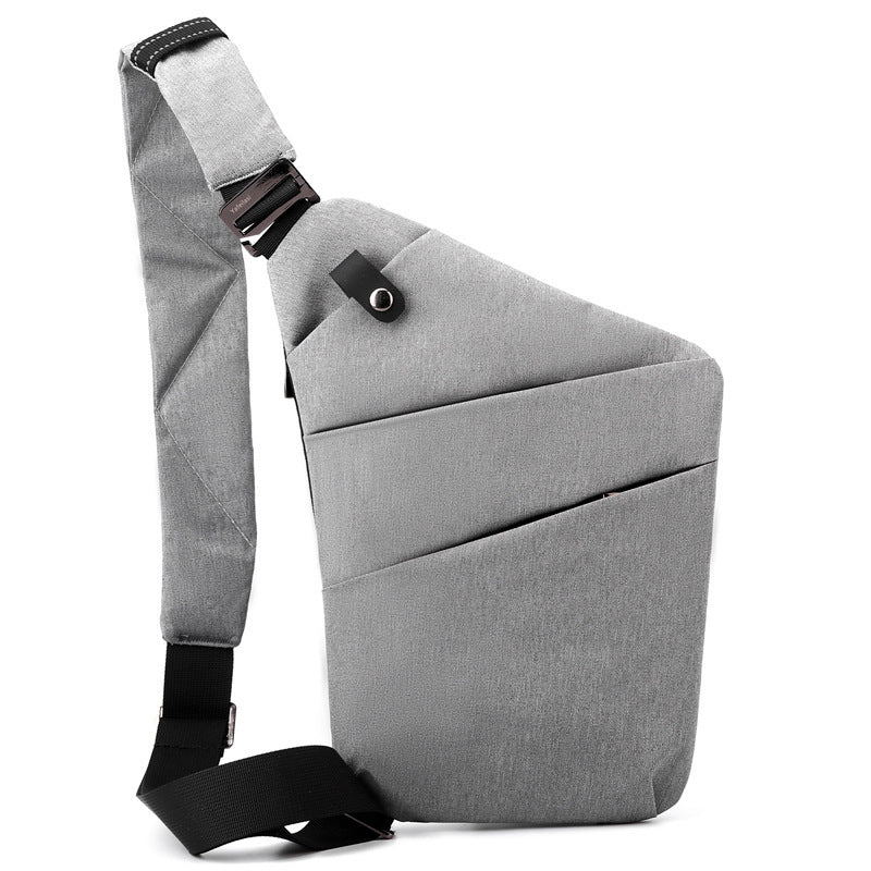 Canvas Chest Bags For Men Across One Shoulder