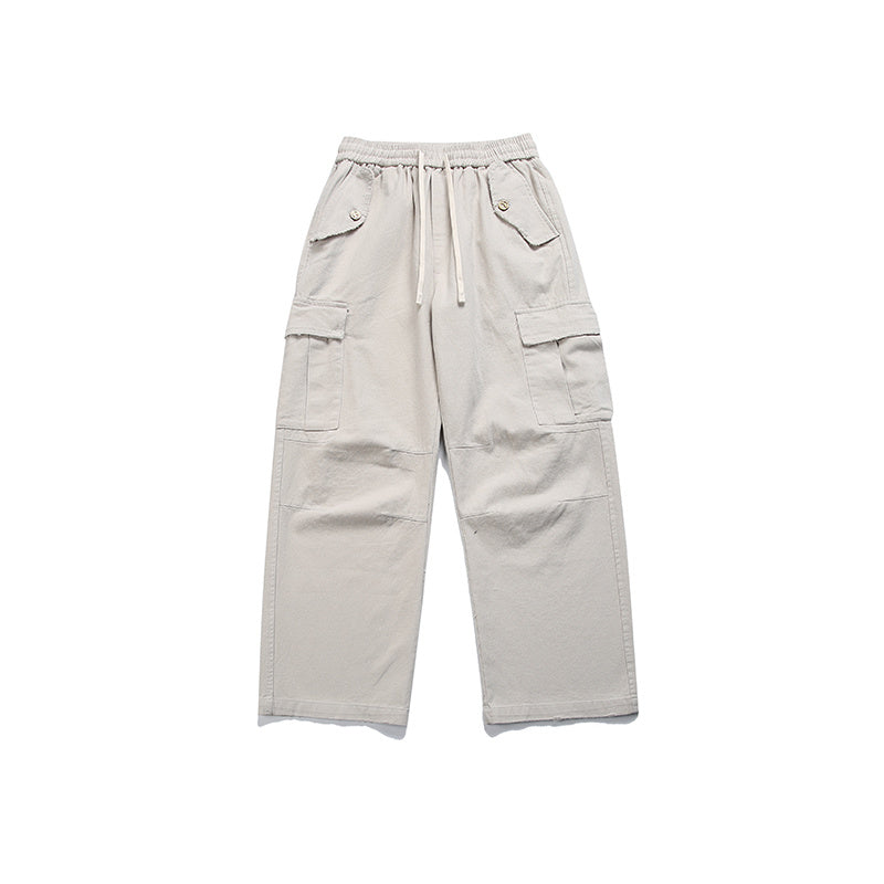 Elastic Waist Casual Pants For Men