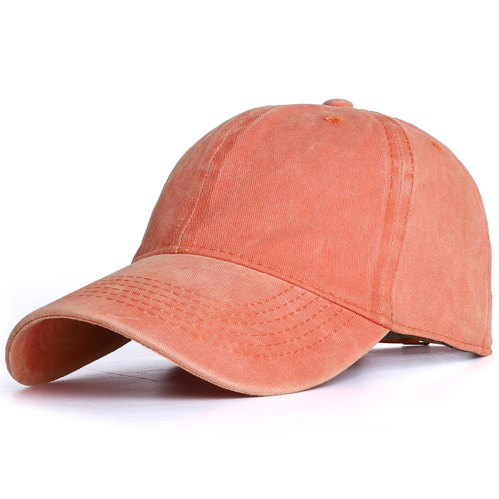 Plain Baseball Cap For Men And Women Outdoor Distressed Sun Hat
